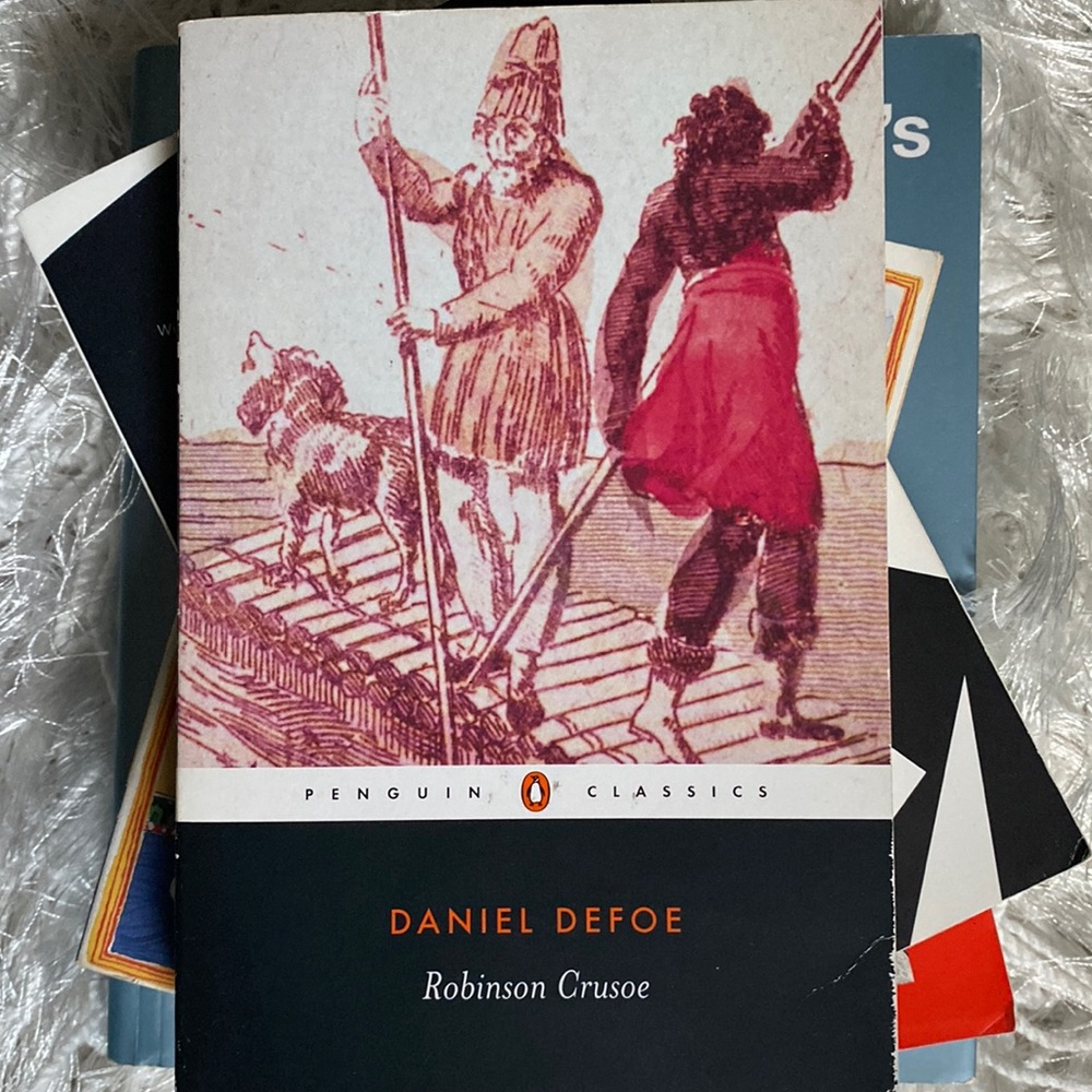 2/$25 Classic Novel - Robinson Crusoe - Novel by Author Daniel Defoe
